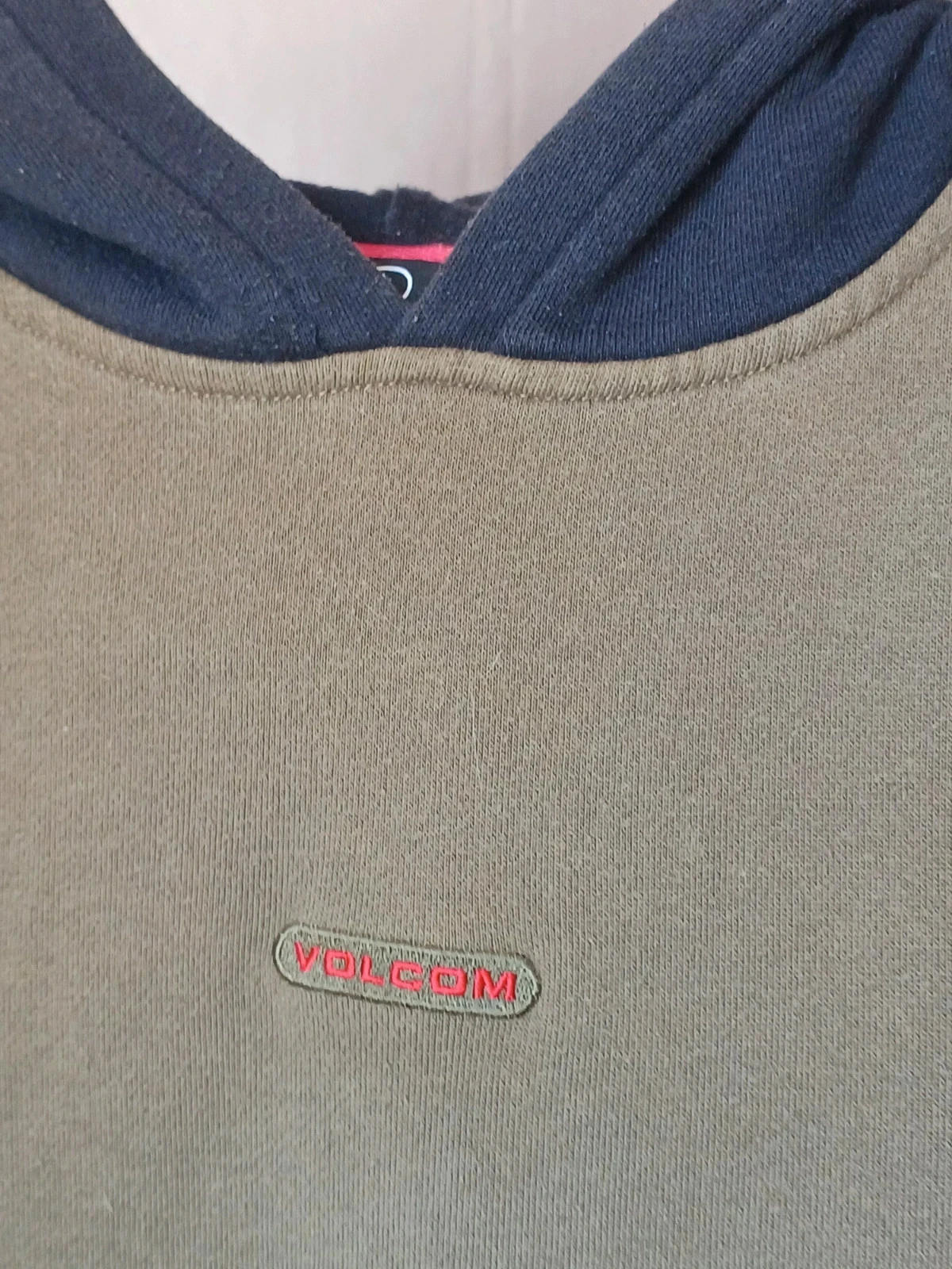 Sudadera con capucha caqui de Volcom para niños de 8 años – photo 7